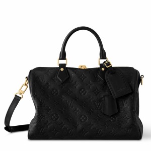 Louis Vuitton Speedy Soft 30 Bag in Monogram Empreinte Leather M47186