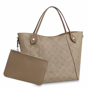 Louis Vuitton Hina MM Bag In Mahina Leather M53140