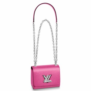 Louis Vuitton Twist Mini Bag In Pink Epi Leather M56120