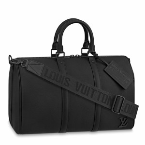 Louis Vuitton Keepall Bandouliere 40 Bag In Aerogram Leather M57088