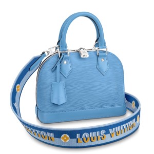 Louis Vuitton Epi Alma BB Bag With Jacquard Strap M57426