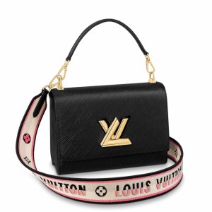 Louis Vuitton Twist MM Bag with Jacquard Strap M57505