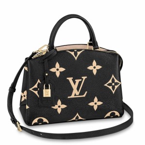 Louis Vuitton Petit Palais Bag In Bicolor Monogram Empreinte Leather M58913