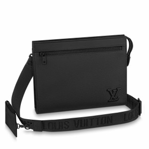 Louis Vuitton Messenger Voyage In LV Aerogram Leather M59329