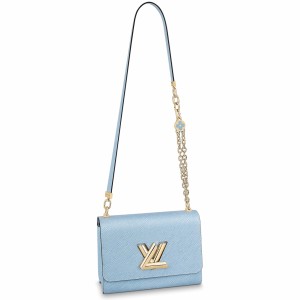 Louis Vuitton Twist MM Epi Leather Bag with Flower Chain M59627