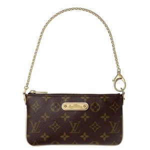 Louis Vuitton Milla Clutch MM Bag In Monogram Canvas M60094
