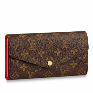Louis Vuitton Sarah Wallet In Monogram Canvas M62236