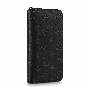 Louis Vuitton Zippy Wallet Vertical In Monogram Shadow Leather M62902