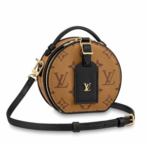 Louis Vuitton Mini Boîte Chapeau In Monogram Reverse Canvas M68276