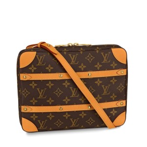 Louis Vuitton Soft Trunk Messenger PM Bag In Monogram Canvas M68494