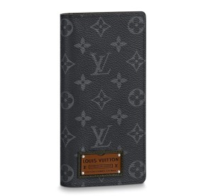 Louis Vuitton Brazza Wallet In Monogram Eclipse Canvas M69260