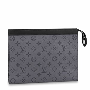 Louis Vuitton Pochette Voyage MM In Monogram Eclipse Canvas M69535