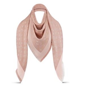 Louis Vuitton Pink Monogram Shawl M72046