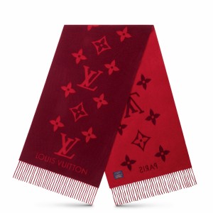Louis Vuitton Cherry Reykjavik Scarf M75505
