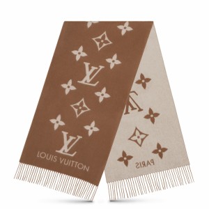 Louis Vuitton Sable Reykjavik Scarf M76067