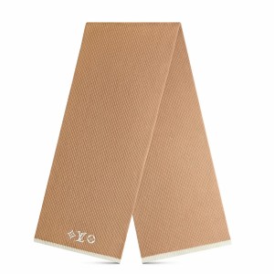 Louis Vuitton Camel LV Headline Scarf M77927