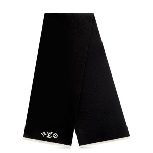 Louis Vuitton Black LV Headline Scarf M77928