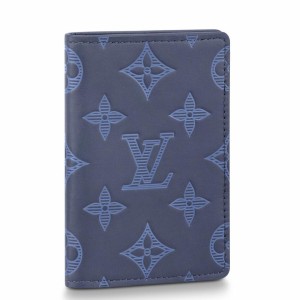 Louis Vuitton Pocket Organizer In Monogram Shadow Leather M80421