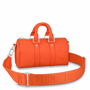 Louis Vuitton Keepall XS Bag In Aerogram Leather M81004