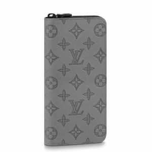 Louis Vuitton Zippy Wallet Vertical In Monogram Shadow Leather M81384