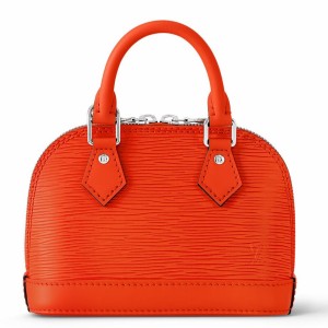 Louis Vuitton Alma Nano Bag In Red Epi Leather M82404