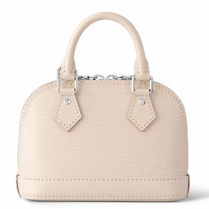 Louis Vuitton Alma Nano Bag In Cream Epi Leather M82411