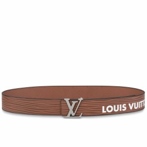Louis Vuitton LV Initials 40mm Reversible Belt in Epi Leather M8271U