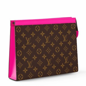 Louis Vuitton Pochette Voyage MM in Monogram Macassar Canvas M82858