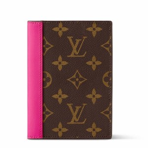 Louis Vuitton Passport Cover in Monogram Macassar Canvas M82866