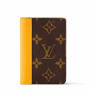Louis Vuitton Pocket Organizer In Monogram Macassar Canvas M82955