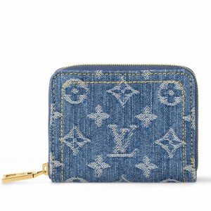 Louis Vuitton Zippy Coin Purse In Monogram Denim M82957
