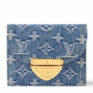 Louis Vuitton Victorine Wallet In Monogram Denim M82959