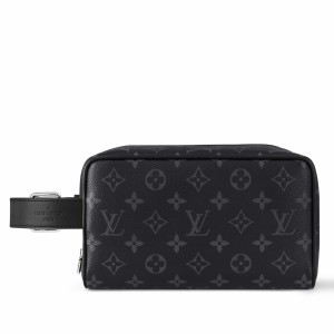 Louis Vuitton Locker Dopp Kit in Monogram Eclipse Canvas M83113