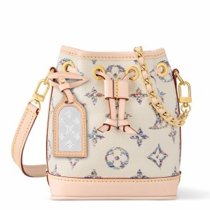 Louis Vuitton Nano Noe Bag in Monogram Fabric M83453
