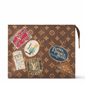 Louis Vuitton Toilet Pouch in Monogram Canvas M83487