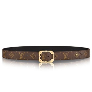 Louis Vuitton LV Malletier 30MM Belt In Monogram Canvas M9312U