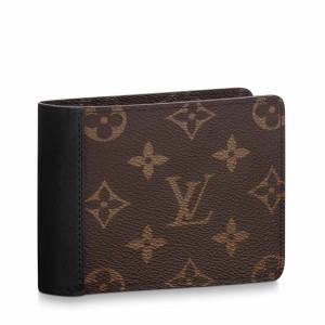 Louis Vuitton Gaspar Wallet In Monogram Macassar Canvas M93801