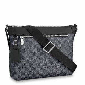 Louis Vuitton Mick PM Bag In Damier Graphite Canvas N40003