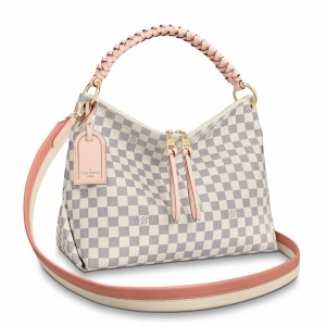Louis Vuitton Beaubourg Hobo MM Bag In Damier Azur Canvas N40343