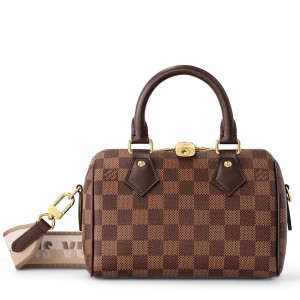 Louis Vuitton Speedy Bandouliere 20 Bag in Damier Ebene Canvas N40489