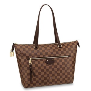 Louis Vuitton Iena MM Bag In Damier Ebene Canvas N41013