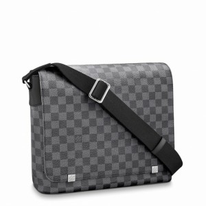 Louis Vuitton District PM Bag In Damier Graphite Canvas N41028