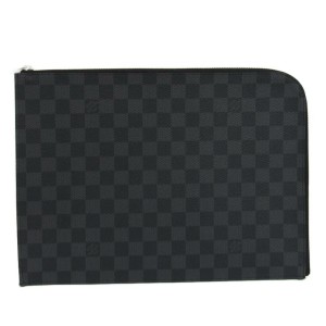 Louis Vuitton Pochette Jour GM In Damier Graphite Canvas N41501