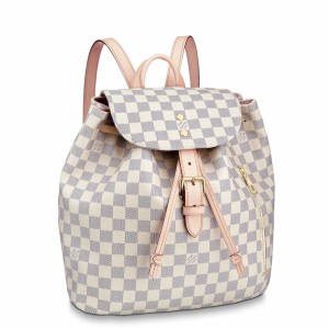 Louis Vuitton Sperone Backpack In Damier Azur Canvas N41578