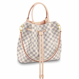Louis Vuitton Girolata Bag In Damier Azur Canvas N41579