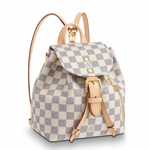 Louis Vuitton Sperone BB Backpack In Damier Azur Canvas N44026