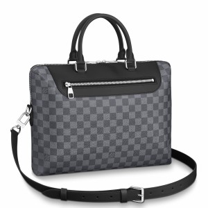 Louis Vuitton Porte-Documents Jour In Damier Graphite Canvas N48260