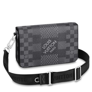 Louis Vuitton Studio Messenger In Damier Graphite Canvas N50013