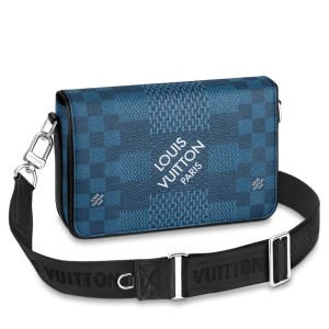 Louis Vuitton Studio Messenger In Damier Graphite Canvas N50026