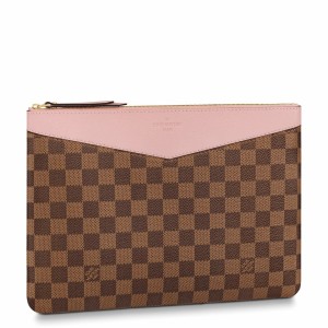 Louis Vuitton Daily Pouch In Damier Ebene Canvas N60261